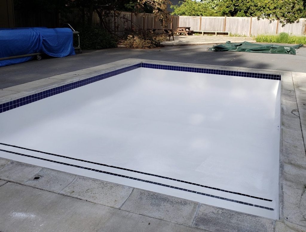 pool plaster after photo