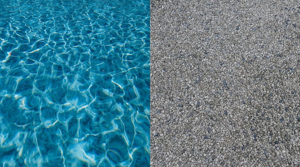 Glasscoat vs. Pebble tec coatings for a swimming pool