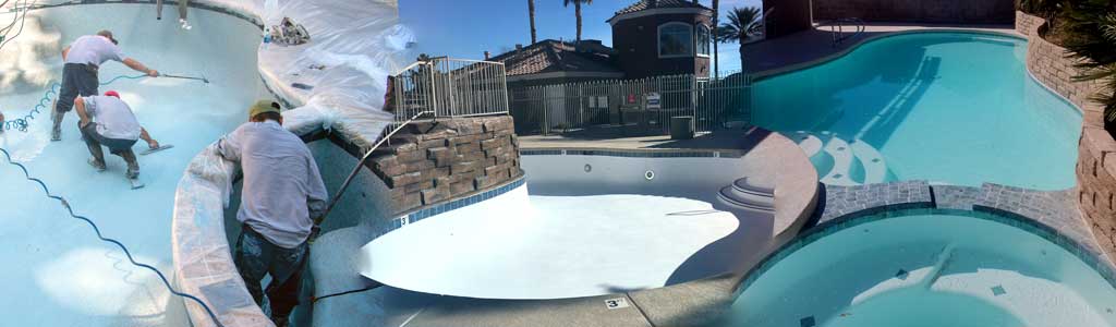 pool resurfacing las vegas nv