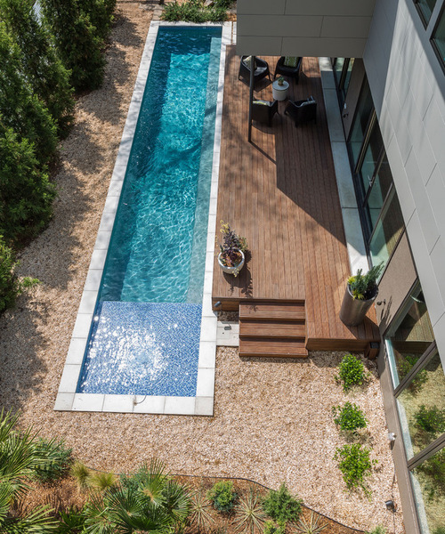 rectangular pebble tec pool